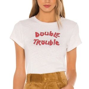 Re/Done Double Trouble Tee